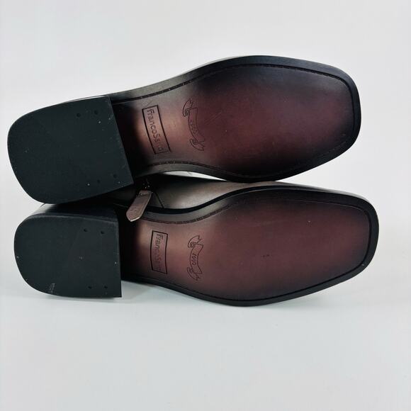 Franco Sarto Women's Giselle Tall Medium Shaft Boot Castagno Leather Size 9W - Picture 10 of 16